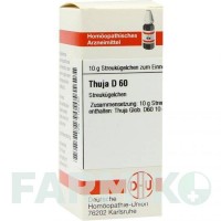 ТУЯ (THUJA) D 60 глобули 10 г - Гомеопатия DHU