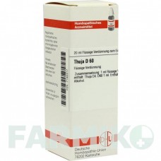 ТУЯ (THUJA) D 60 раствор 20 мл - Гомеопатия DHU