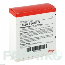 ТУЯ ІНЬЄЛЬ (THUJA INJEEL) ампули 10 шт - Гомеопатія BIOLOGISCHE HEILMITTEL HEEL