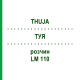 ТУЯ (THUJA) LM 110 раствор 10 мл - Гомеопатия ARCANA DR.SEWERIN