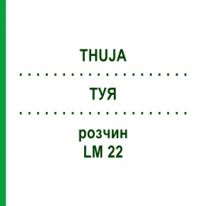 ТУЯ (THUJA) LM 22 раствор 10 мл - Гомеопатия ARCANA DR.SEWERIN