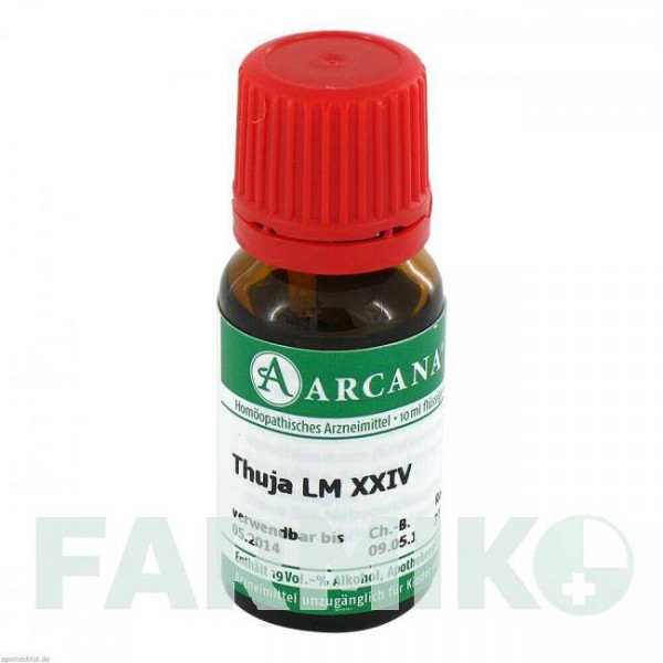 ТУЯ (THUJA) LM 24 раствор 10 мл - Гомеопатия ARCANA DR.SEWERIN