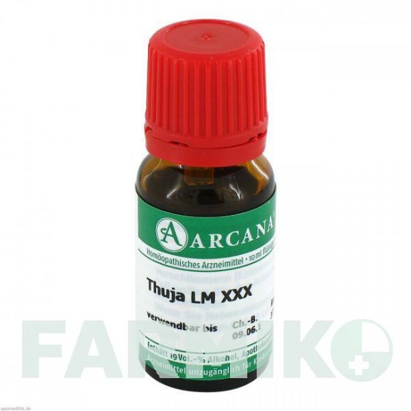 ТУЯ (THUJA) LM 30 раствор 10 мл - Гомеопатия ARCANA DR.SEWERIN