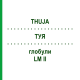 ТУЯ (THUJA) LM II глобули 5 г - Гомеопатия DHU