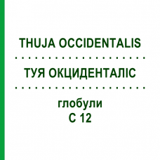 ТУЯ ОКЦИДЕНТАЛІС (THUJA OCCIDENTALIS) C 12 глобули 1,5 г - Гомеопатія GUDJONS