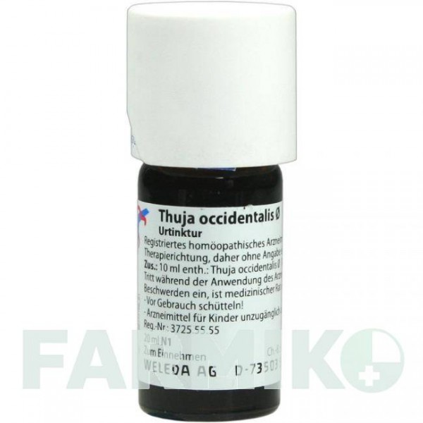 ТУЯ ОКЦИДЕНТАЛИС (THUJA OCCIDENTALIS) раствор 20 мл - Гомеопатия WELEDA