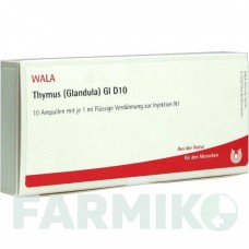 ТИМУС ГЛАНДУЛА (THYMUS GLANDULA) D 10 ампулы 10x1 мл - Гомеопатия WALA HEILMITTEL