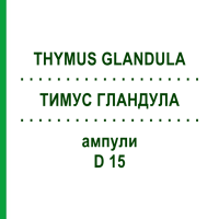 ТИМУС ГЛАНДУЛА (THYMUS GLANDULA) D 15 ампулы 10x1 мл - Гомеопатия WALA HEILMITTEL