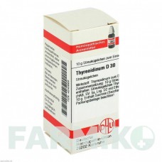 ТИРЕОИДИНУМ (THYREOIDINUM) D 30 глобули 10 г - Гомеопатия DHU