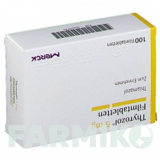 ТИРОЗОЛ (THYROZOL) 5 мг таблетки 100 шт - Тиамазол MERCK HEALTHCARE