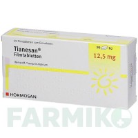 ТИАНЕСАН (TIANESAN) 12,5 мг таблетки 30 шт - Тианептин HORMOSAN PHARMA