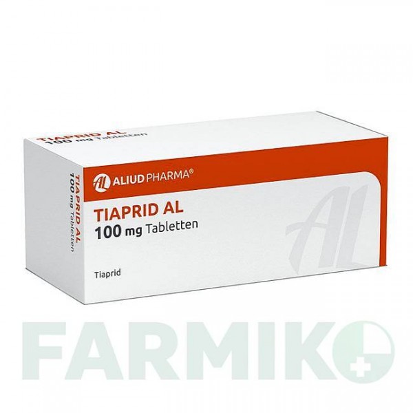 ТІАПРИД (TIAPRID) 100 мг таблетки 50 шт - Тіаприд ALIUD PHARMA