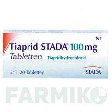 ТИАПРИД (TIAPRID) 100 мг таблетки 20 шт - Тиаприд STADAPHARM