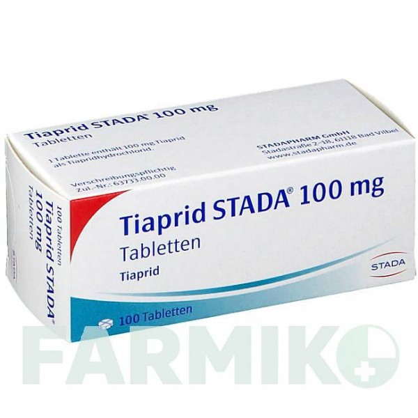 ТИАПРИД (TIAPRID) 100 мг таблетки 100 шт - Тиаприд STADAPHARM