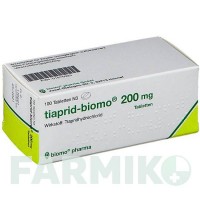 ТІАПРИД (TIAPRID) 200 мг таблетки 100 шт - Тіаприд BIOMO PHARMA