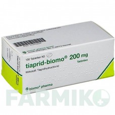 ТІАПРИД (TIAPRID) 200 мг таблетки 100 шт - Тіаприд BIOMO PHARMA