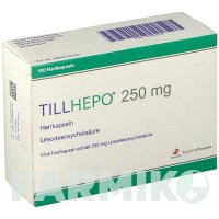 ТІЛЛГЕПО (TILLHEPO) 250 мг капсули 100 шт - Урсодезоксихолева кислота TILLOTTS PHARMA