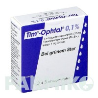 ТИМ ОФТАЛ (TIM OPHTAL) 0,1% краплі 3x5 мл - Тимолол DR.WINZER PHARMA