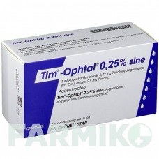 ТИМ ОФТАЛ (TIM OPHTAL) 0,25% капли 30x0,5 мл - Тимолол DR.WINZER PHARMA