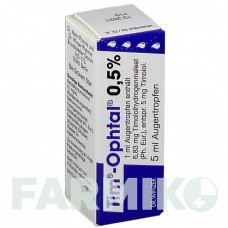 ТИМ ОФТАЛ (TIM OPHTAL) 0,5% капли 5 мл - Тимолол DR.WINZER PHARMA