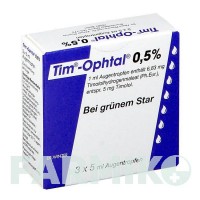 ТИМ ОФТАЛ (TIM OPHTAL) 0,5% краплі 3x5 мл - Тимолол DR.WINZER PHARMA