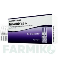 ТИМО ЕДО (TIMO EDO) 0,5% краплі 60x0,5 мл - Тимолол DR.GERHARD MANN
