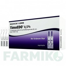 ТИМО ЭДО (TIMO EDO) 0,5% капли 120x0,5 мл - Тимолол DR.GERHARD MANN