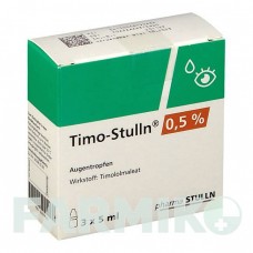 ТИМО ШТУЛЬН (TIMO STULLN) 0,5% краплі 3x5 мл - Тимолол PHARMA STULLN