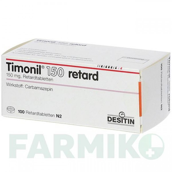 ТИМОНІЛ (TIMONIL) 150 таблетки 100 шт - Карбамазепін DESITIN