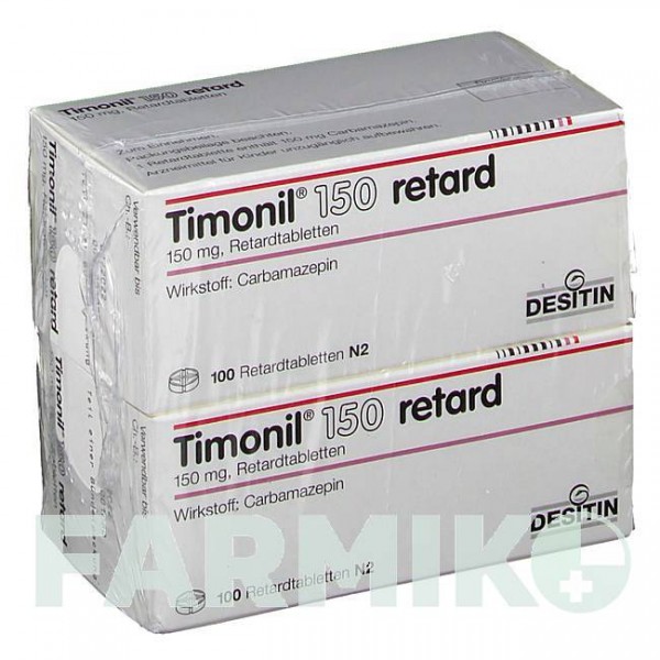 ТИМОНІЛ (TIMONIL) 150 таблетки 200 шт - Карбамазепін DESITIN