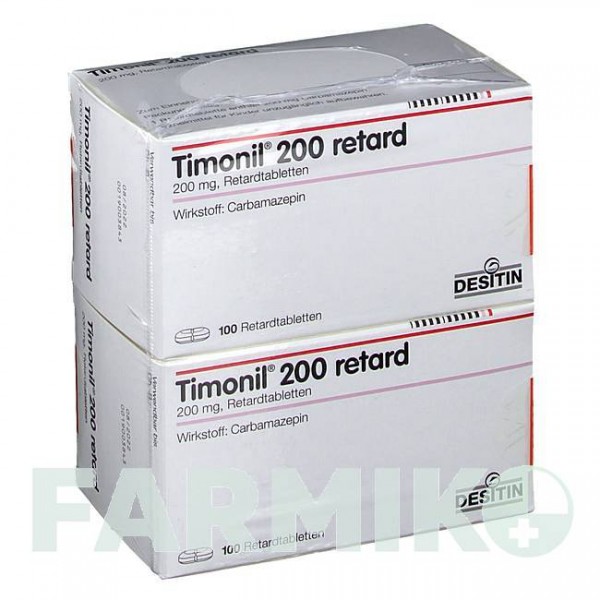 ТИМОНІЛ (TIMONIL) 200 таблетки 200 шт - Карбамазепін DESITIN