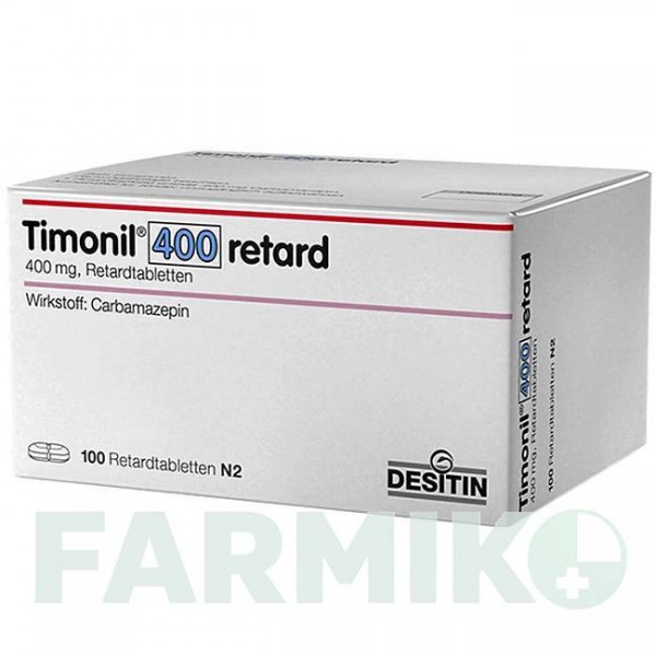 ТИМОНІЛ (TIMONIL) 400 таблетки 100 шт - Карбамазепін DESITIN