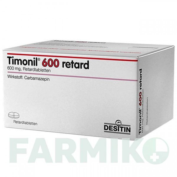 ТИМОНІЛ (TIMONIL) 600 таблетки 100 шт - Карбамазепін DESITIN