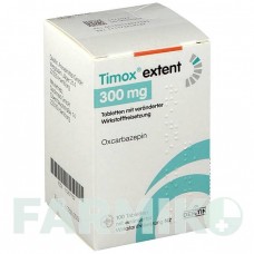 ТИМОКС (TIMOX) 300 мг таблетки 100 шт - Окскарбазепін DESITIN