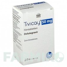 ТИВИКАЙ (TIVICAY) 50 мг таблетки 30 шт - Долутегравир ABACUS MEDICINE
