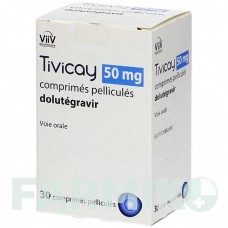 ТІВІКАЙ (TIVICAY) 50 мг таблетки 30 шт - Долутегравір CC PHARMA