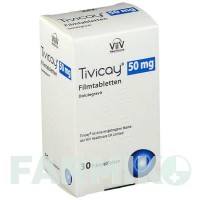 ТІВІКАЙ (TIVICAY) 50 мг таблетки 30 шт - Долутегравір PARANOVA PACK