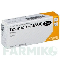 ТИЗАНИДИН (TIZANIDIN) 2 мг таблетки 20 шт - Тизанидин TEVA