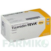 ТИЗАНИДИН (TIZANIDIN) 4 мг таблетки 100 шт - Тизанидин TEVA