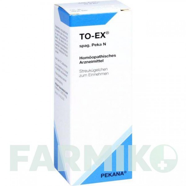 ТО ЕКС (TO EX) глобули 10 г - Гомеопатія PEKANA NATURHEILMITTEL