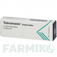 ТОБРАМАКСИН (TOBRAMAXIN) мазь 3,5 г - Тобрамицин NOVARTIS