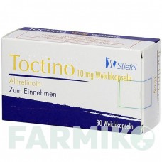 ТОКТИНО (TOCTINO) 10 мг капсулы 30 шт - Алитретиноин FD PHARMA