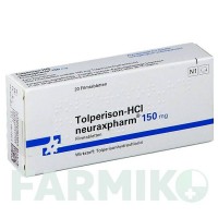 ТОЛПЕРИЗОН (TOLPERISON) 150 мг таблетки 20 шт - Толперизон NEURAXPHARM