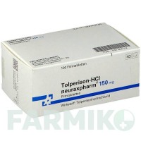 ТОЛПЕРИЗОН (TOLPERISON) 150 мг таблетки 100 шт - Толперизон NEURAXPHARM