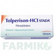 ТОЛПЕРИЗОН (TOLPERISON) 150 мг таблетки 50 шт - Толперизон STADAPHARM
