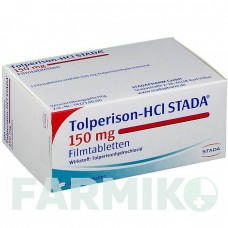 ТОЛПЕРИЗОН (TOLPERISON) 150 мг таблетки 100 шт - Толперизон STADAPHARM