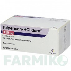 ТОЛПЕРИЗОН (TOLPERISON) 150 мг таблетки 100 шт - Толперизон VIATRIS