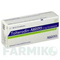 ТОЛТЕРОДИН (TOLTERODIN) 2 мг таблетки 50 шт - Толтеродин ARISTO PHARMA