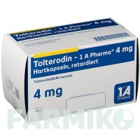 ТОЛТЕРОДИН (TOLTERODIN) 4 мг капсули 49 шт - Толтеродин 1 A PHARMA