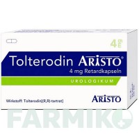 ТОЛТЕРОДИН (TOLTERODIN) 4 мг капсулы 98 шт - Толтеродин ARISTO PHARMA
